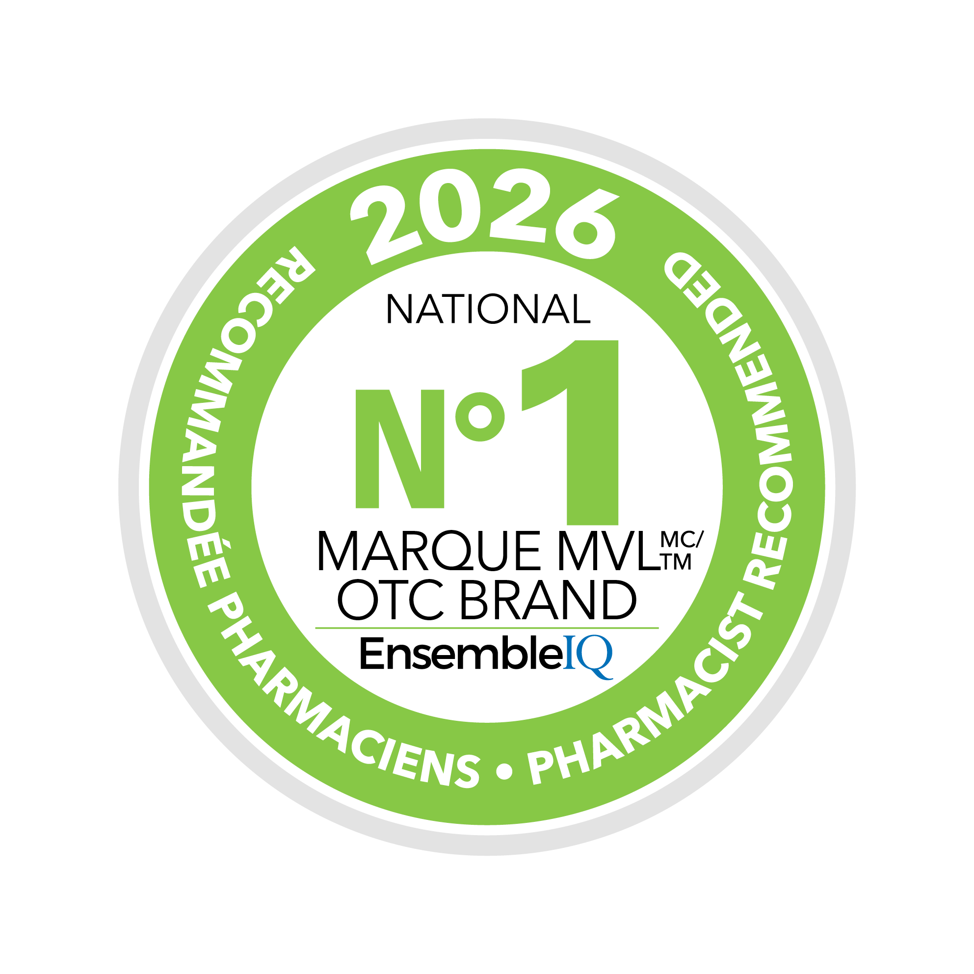 OCT Brand Pharmacist Recommended
